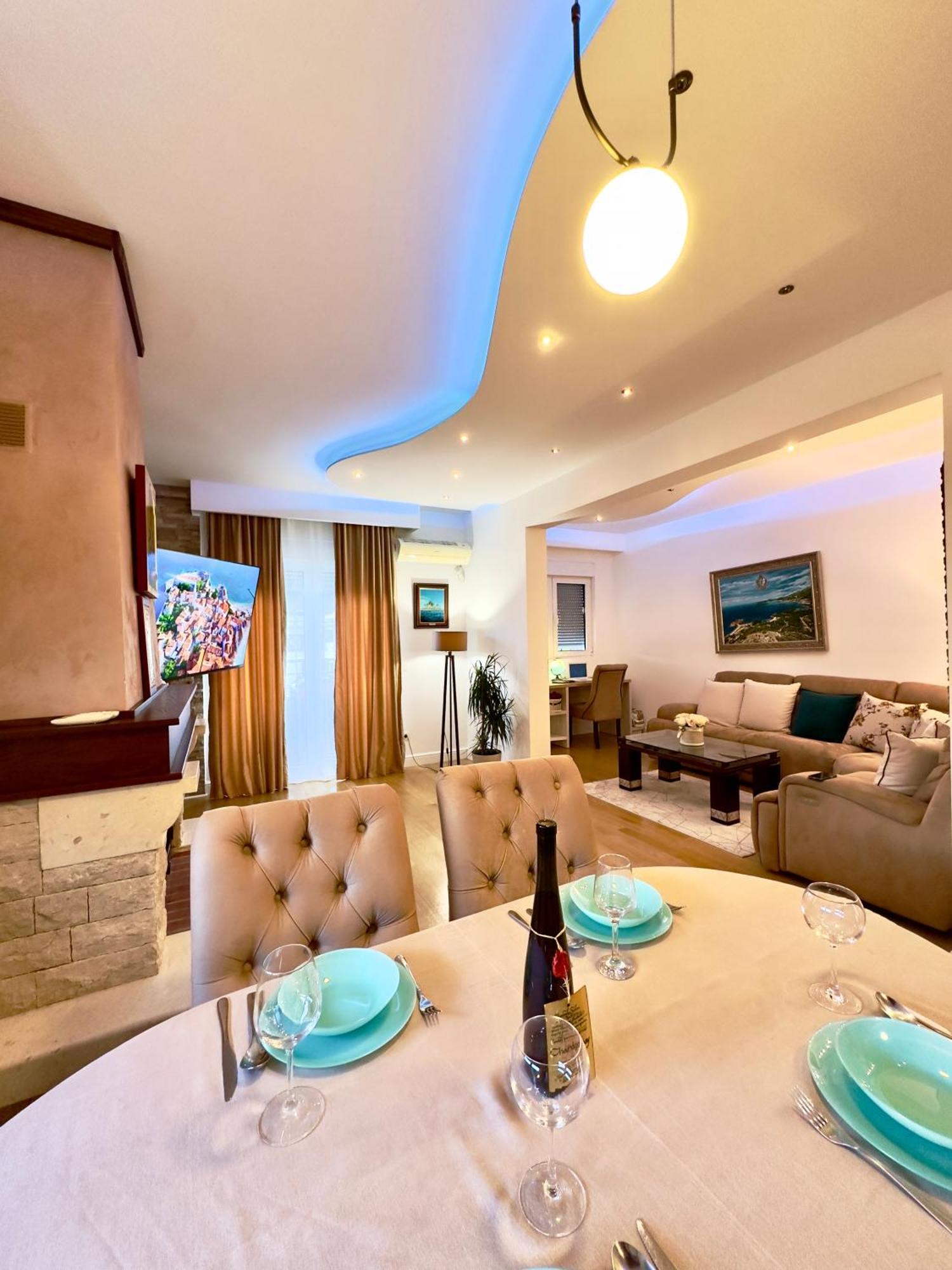 Lux Superior Apartment 120M2 In Heart Of Budva Ngoại thất bức ảnh